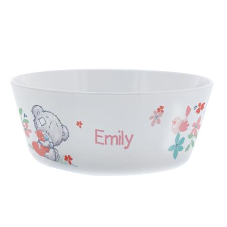 Personalised Tiny Tatty Teddy Woodland Animal Plastic Bowl  £12.99