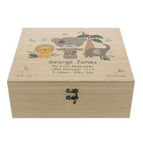 Personalised Tiny Tatty Teddy Jungle Animals Keepsake Box  £26.99