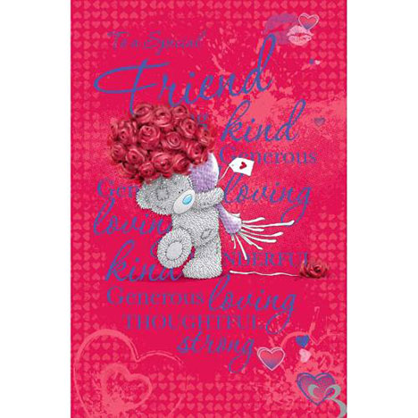 Friend Me to You Bear Valentines Day Card  £1.89