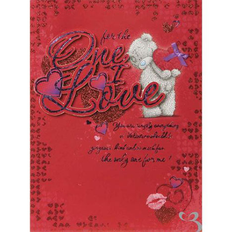One I Love Me to You Bear Large Valentines Day Card  £3.99