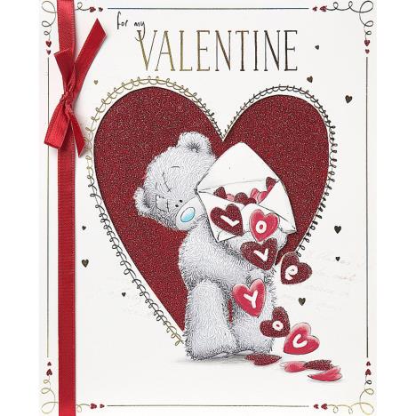 My Valentine Me to You Bear Handmade Valentines Day Card  £4.99