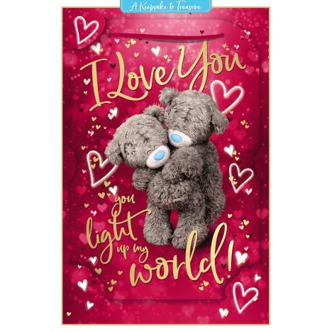3D Holographic Keepsake I Love You Me to You Valentine