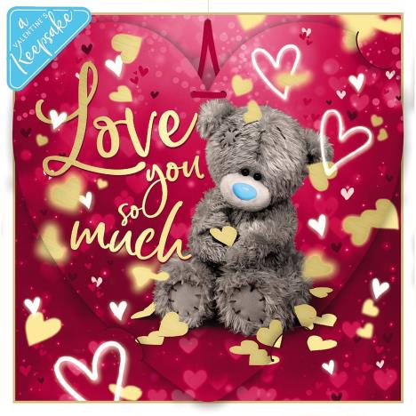 3D Holographic Love You Keepsake Me to You Valentine
