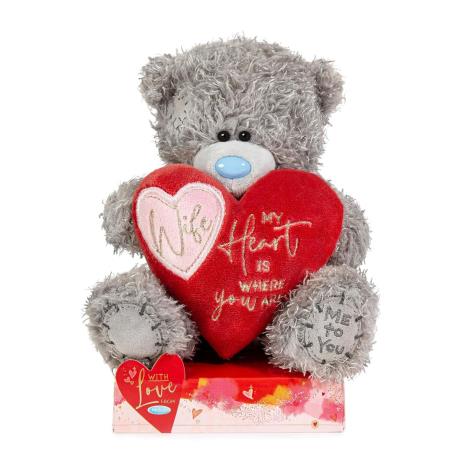 7" Wife Padded Heart Me to You Bear  £10.99