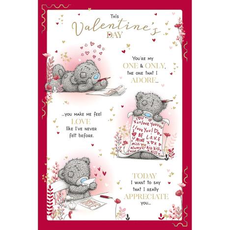 Love Letter Verse Me to You Bear Valentine