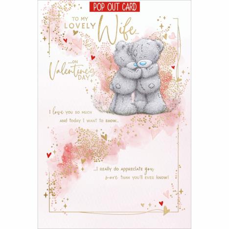 Lovely Wife Pop Up Me to You Bear Valentine