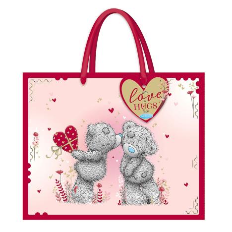 Love & Hugs Large Me to You Bear Gift Bag  £3.00