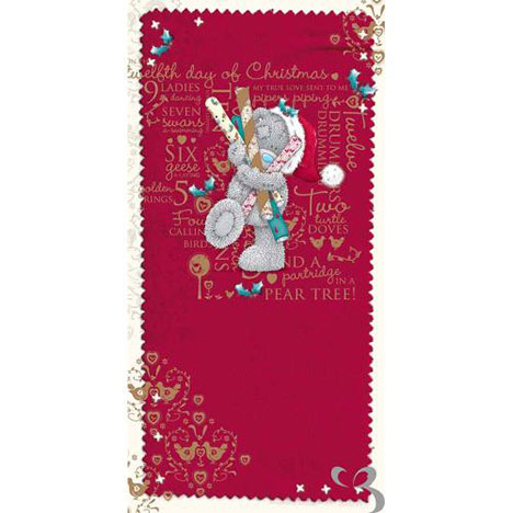 Twelve Days of Christmas Me to You Bear Money Wallet  £1.79