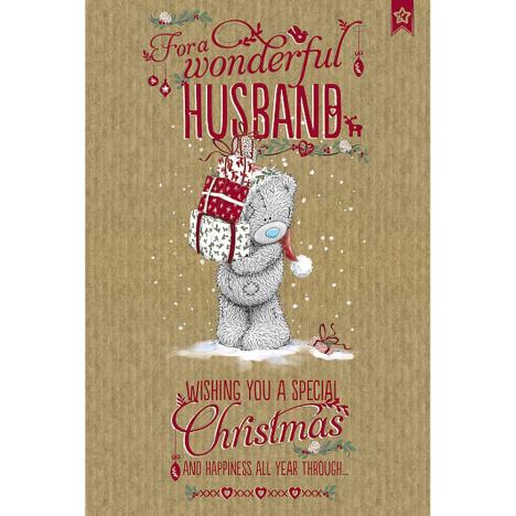 Wonderful Husband Me to You Bear Christmas Card  £3.59