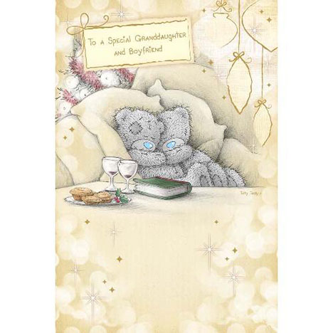 Special Grandaughter & Boyfriend Me to You Bear Christmas Card  £2.40