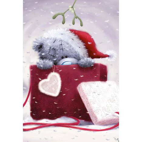 Girlfriend GIANT Poppet Me to You Bear Christmas Card  £10.00