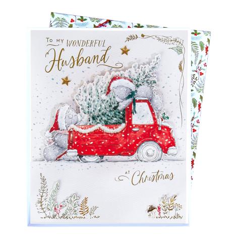 Wonderful Husband Me to You Bear Boxed Christmas Card  £6.99