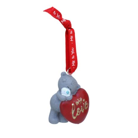 Bear Holding With Love Heart Me to You Bear Tree Decoration  £2.99