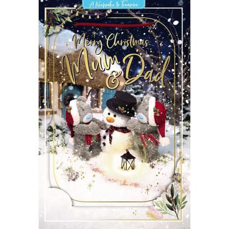 3D Holographic Mum & Dad Me to You Bear Christmas Card  £3.39