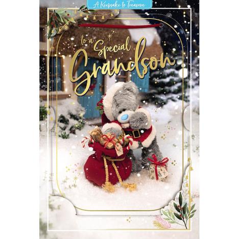 3D Holographic Special Grandson Me to You Bear Christmas Card  £3.39