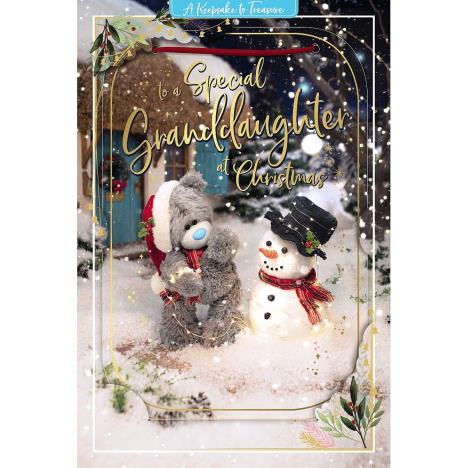 3D Holographic Special Granddaughter Me to You Bear Christmas Card  £3.39