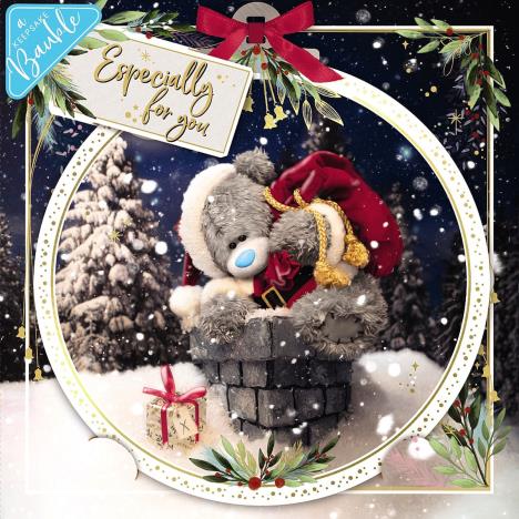 3D Holographic Especially For You Me to You Bear Christmas Card  £2.69