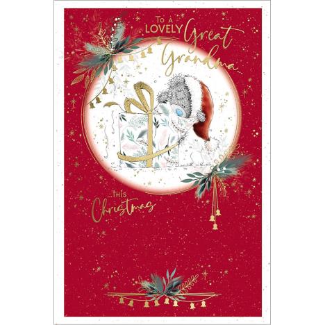 Lovely Great Grandma Me to You Bear Christmas Card  £1.89