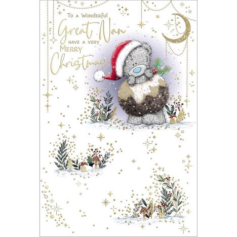 Wonderful Great Nan Me to You Bear Christmas Card  £1.89