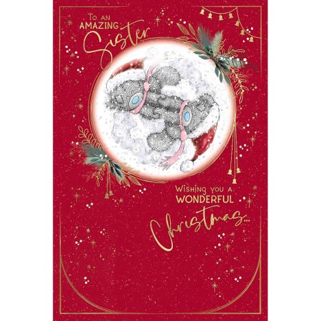 Amazing Sister Me to You Bear Christmas Card  £2.49