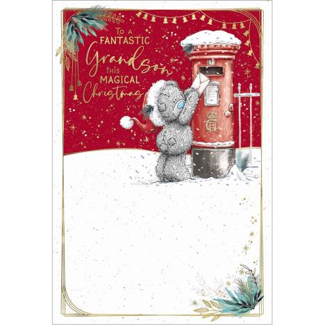 Fantastic Grandson Me to You Bear Christmas Card  £2.49