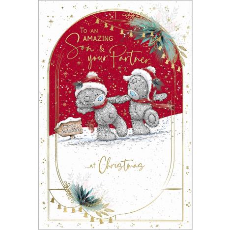 Son & Partner Me to You Bear Christmas Card  £2.49