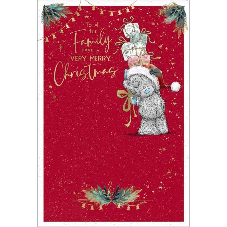 To All The Family Me to You Bear Christmas Card  £2.49