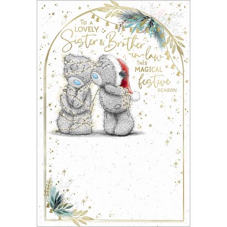 Sister & Brother In Law Me to You Bear Christmas Card  £3.59