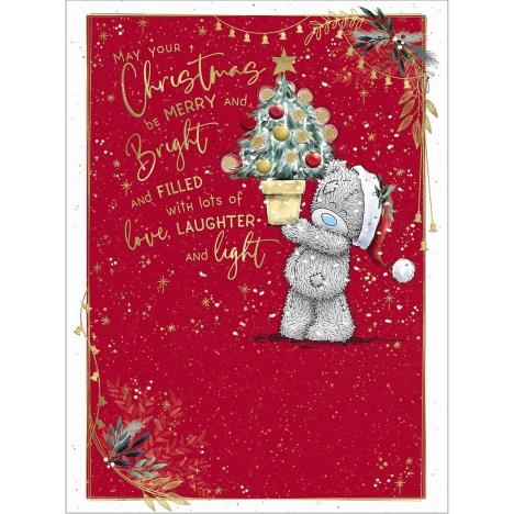 Small Christmas Tree Me to You Bear Christmas Card  £1.79