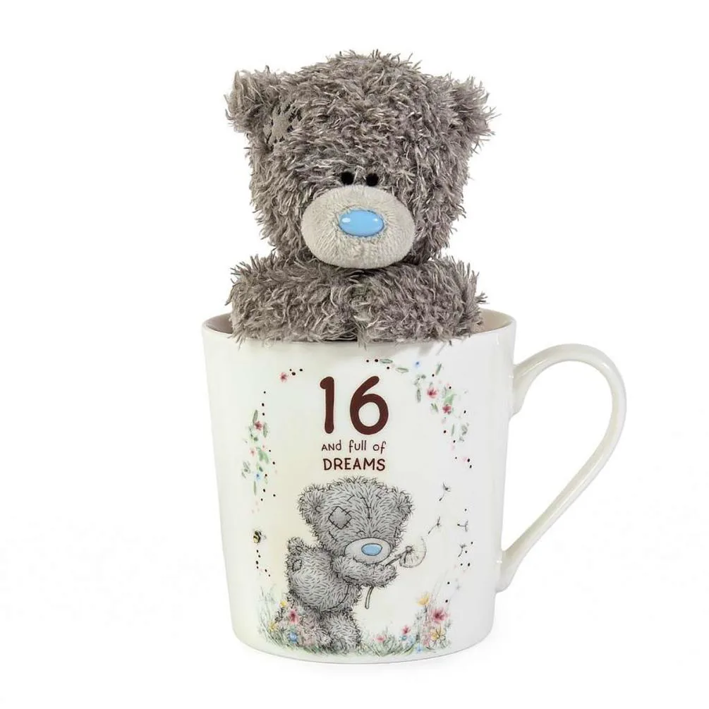 16th Birthday Me to You Bear Mug & Plush Gift Set