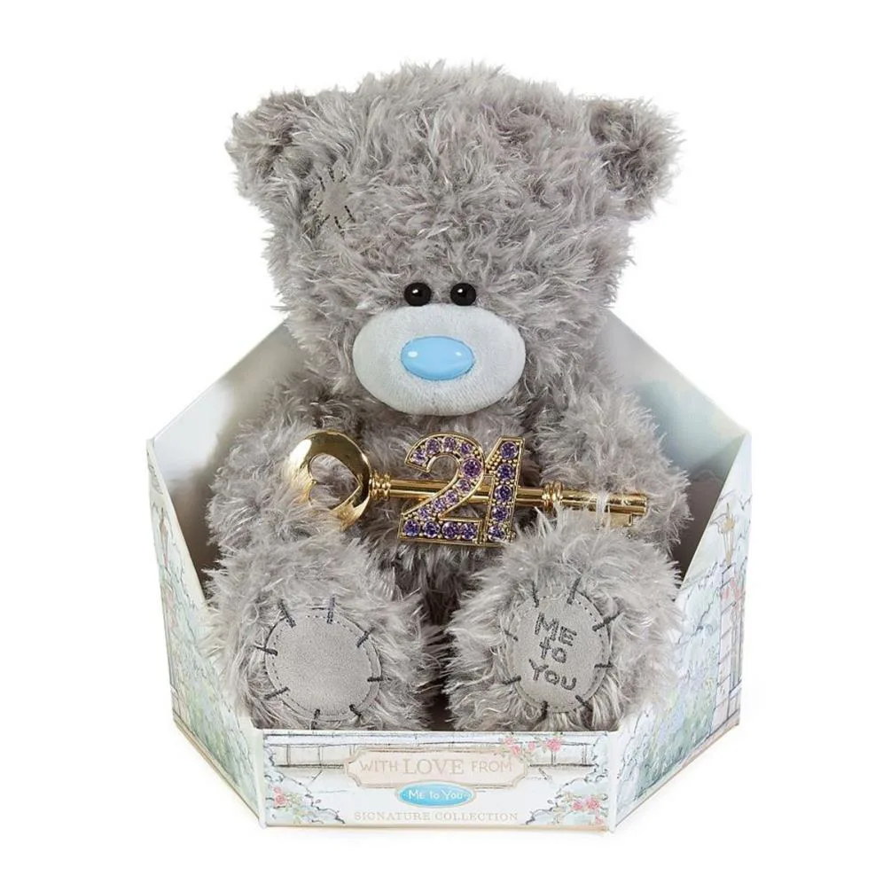 9" 21st Birthday Key Me to You Bear