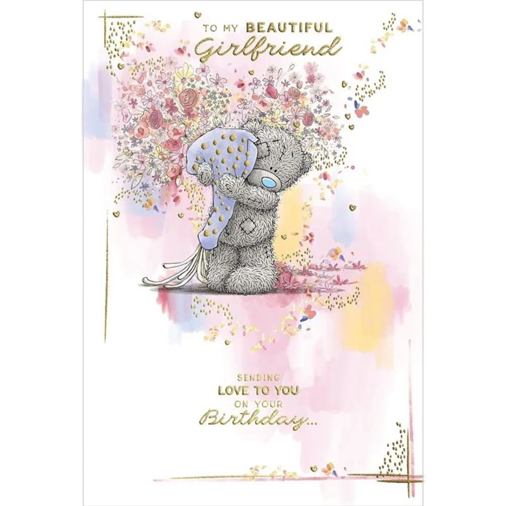 Beautiful Girlfriend Me to You Bear Birthday Card
