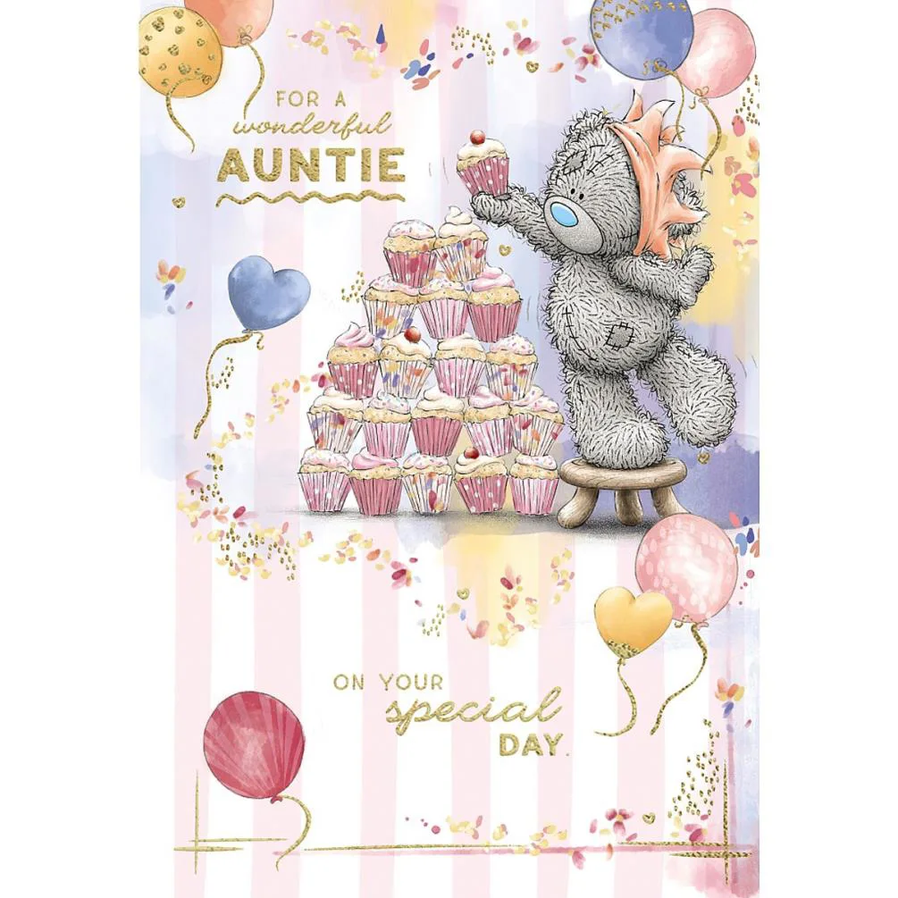 Wonderful Auntie Me to You Bear Birthday Card