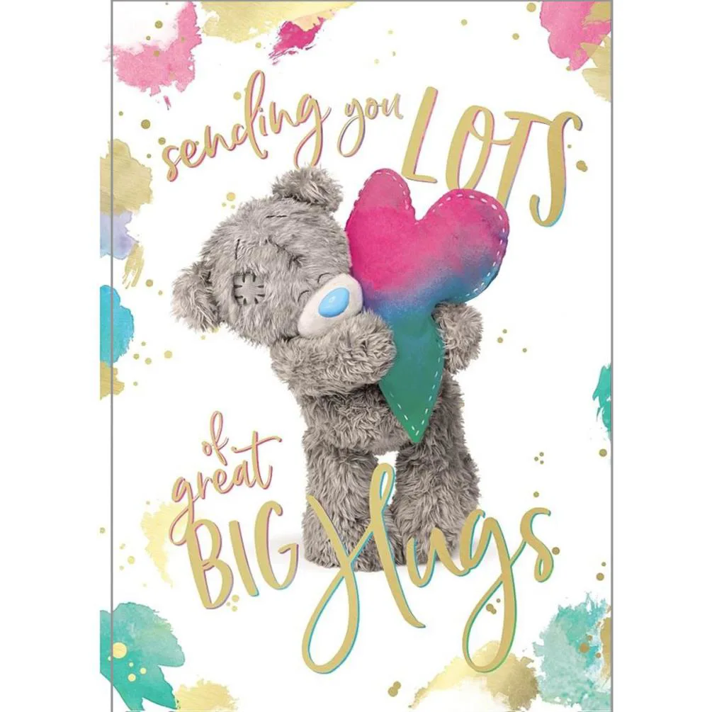 Sending Bug Hugs Photo Finish Me to You Bear Card