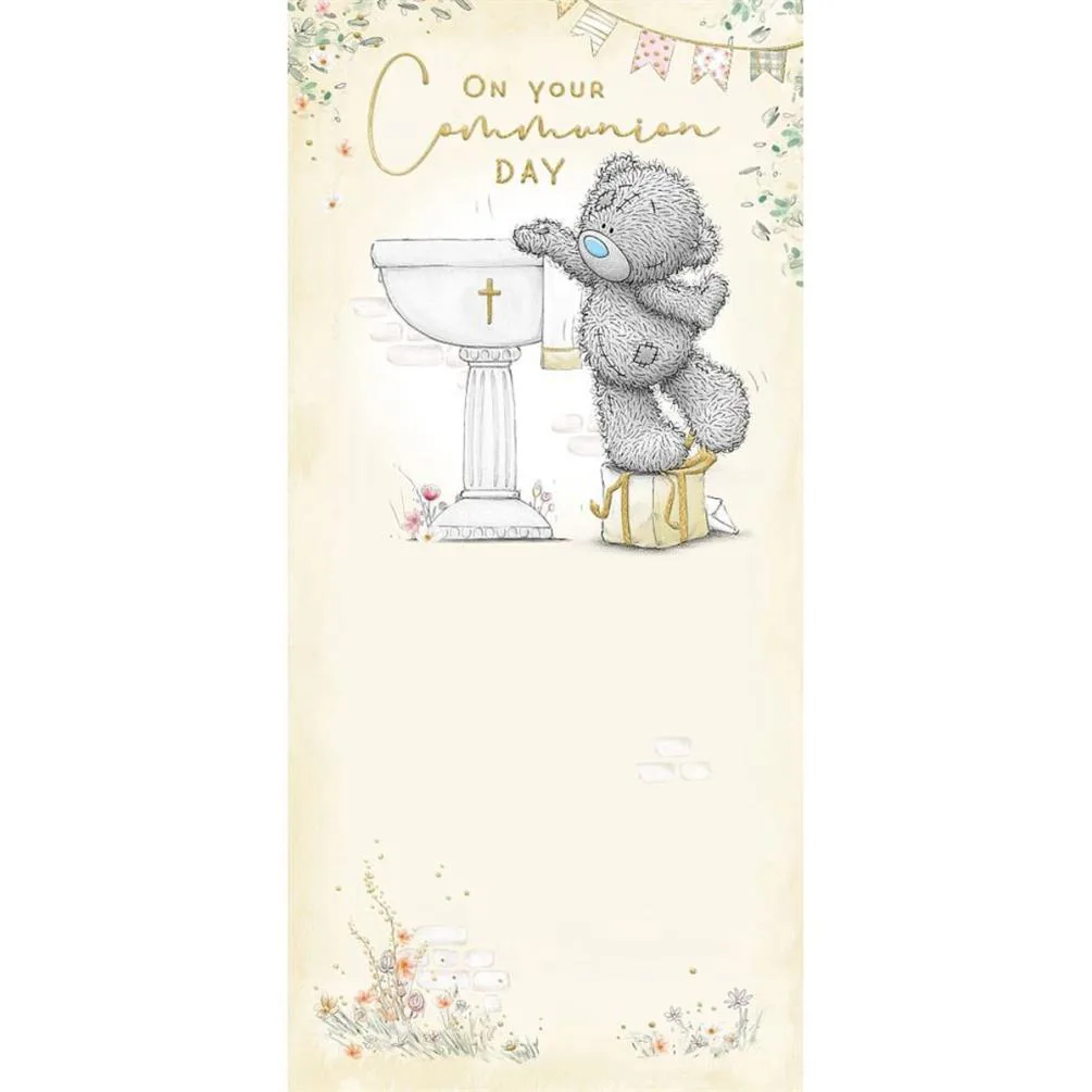 On Your Communion Day Me to You Bear Card