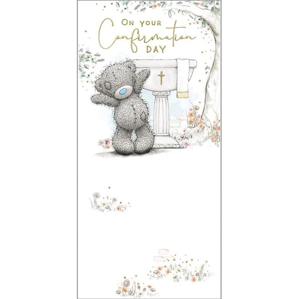 On Your Confirmation Day Me to You Bear Card