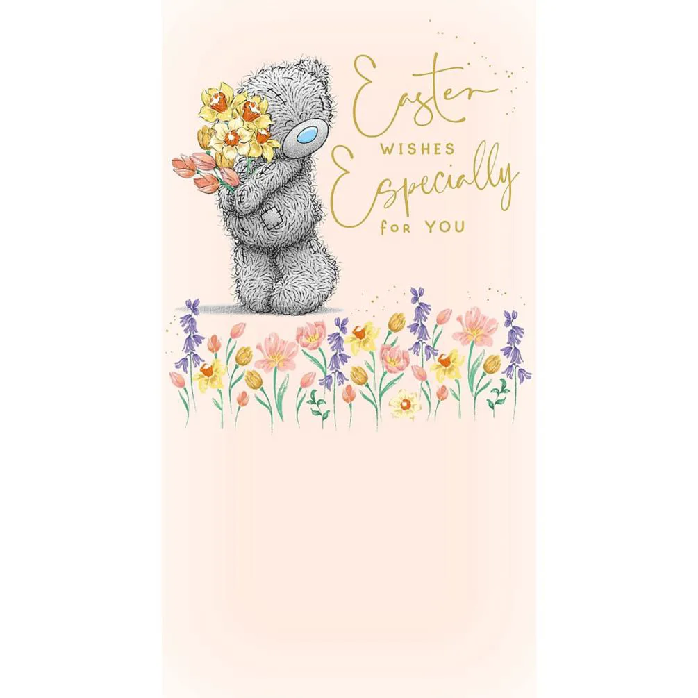 Easter Wishes Me to You Bear Easter Card