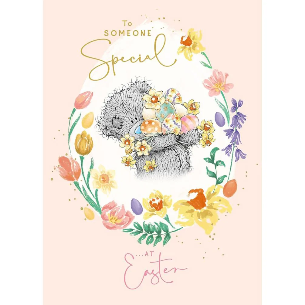 Someone Special Me to You Bear Easter Card