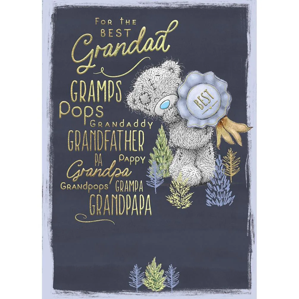 Grandad Names Me to You Bear Father