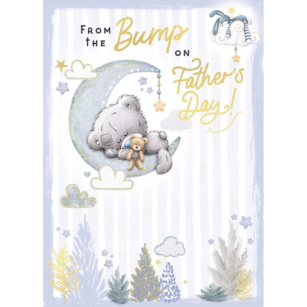 From the Bump Me to You Bear Father's Day Card