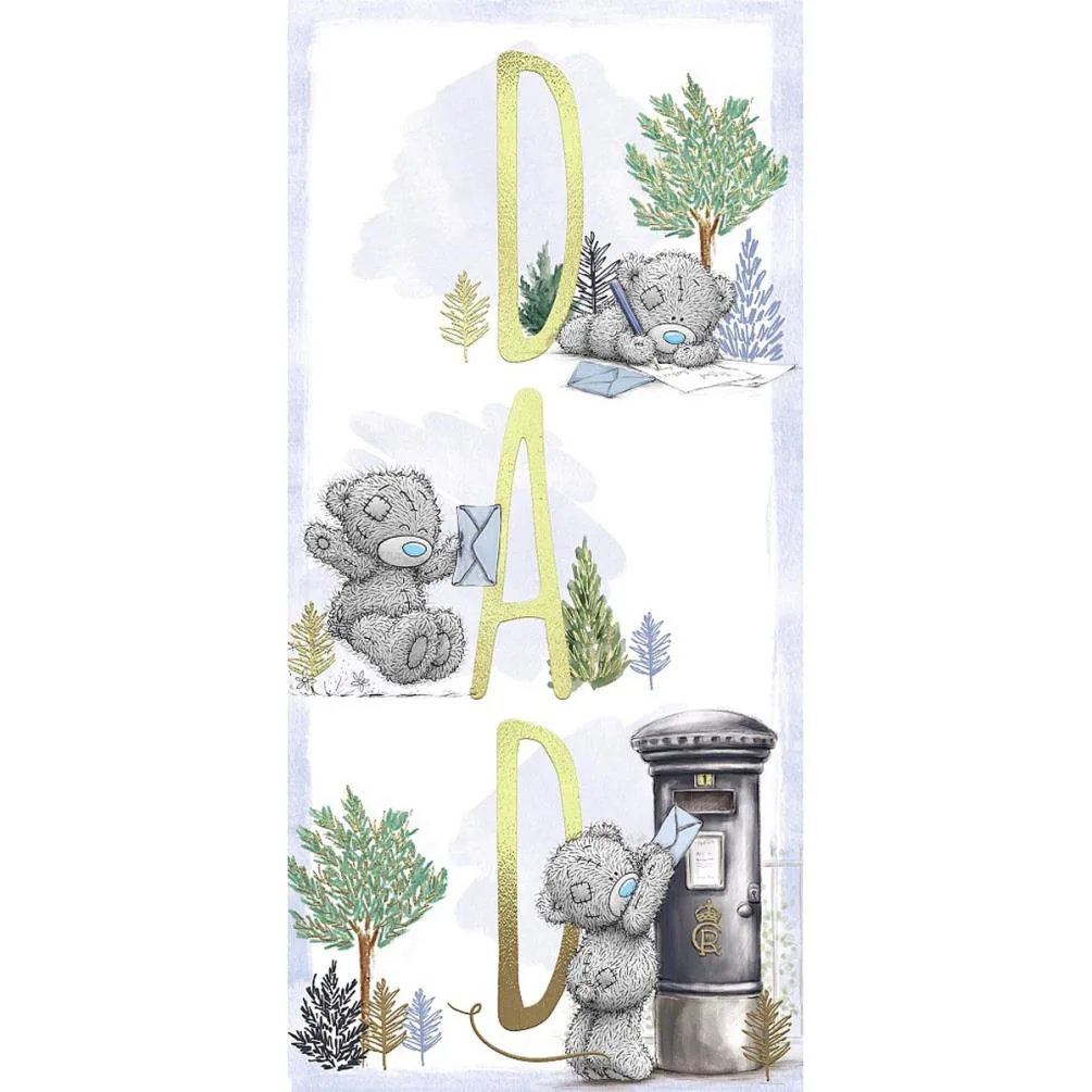 DAD Letters Me to You Bear Father