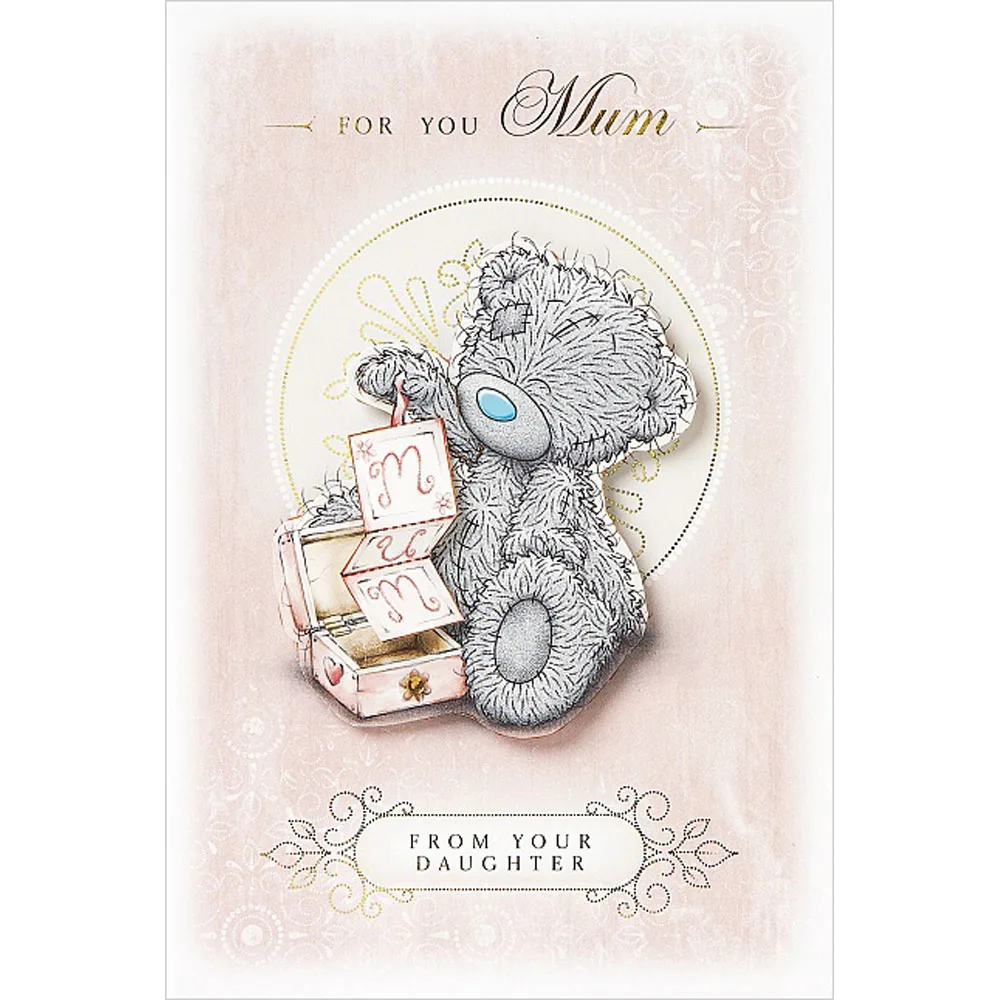 Mum From Daughter Me to You Bear Mothers Day Card