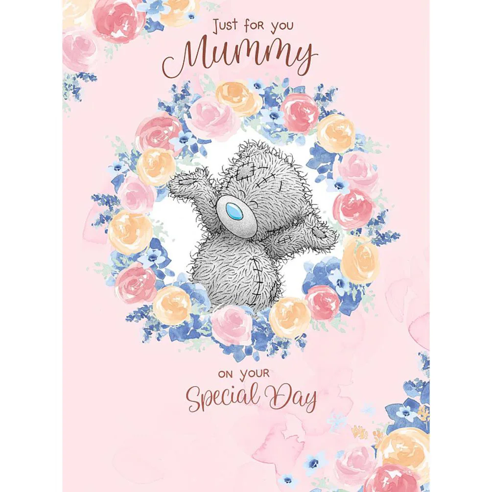 Just For You Mummy Large Me to You Bear Mother's Day Card