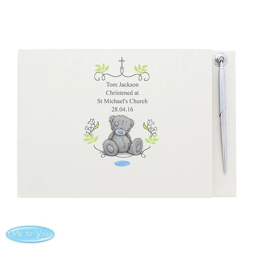 Personalised Me to You Bear Natures Blessing Guest Book