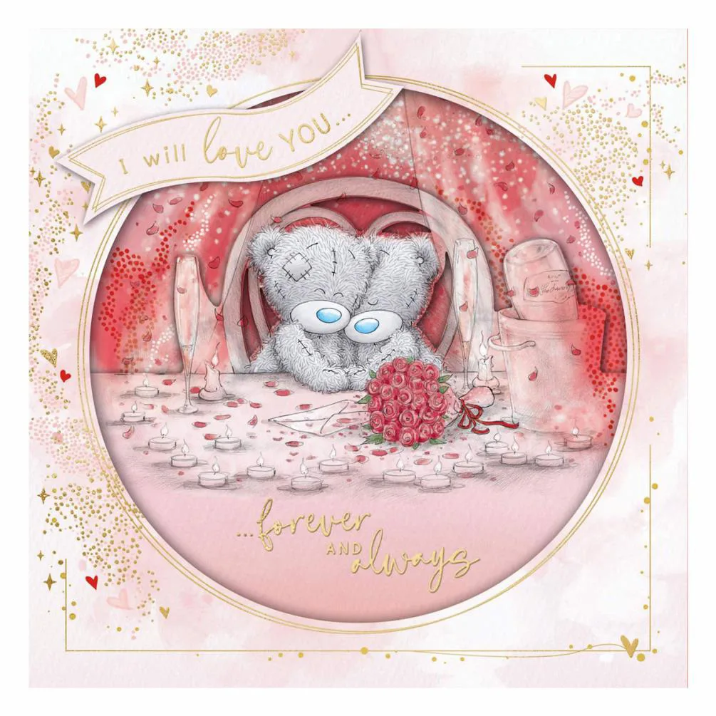 Love You Forever Handmade Me to You Bear Valentine