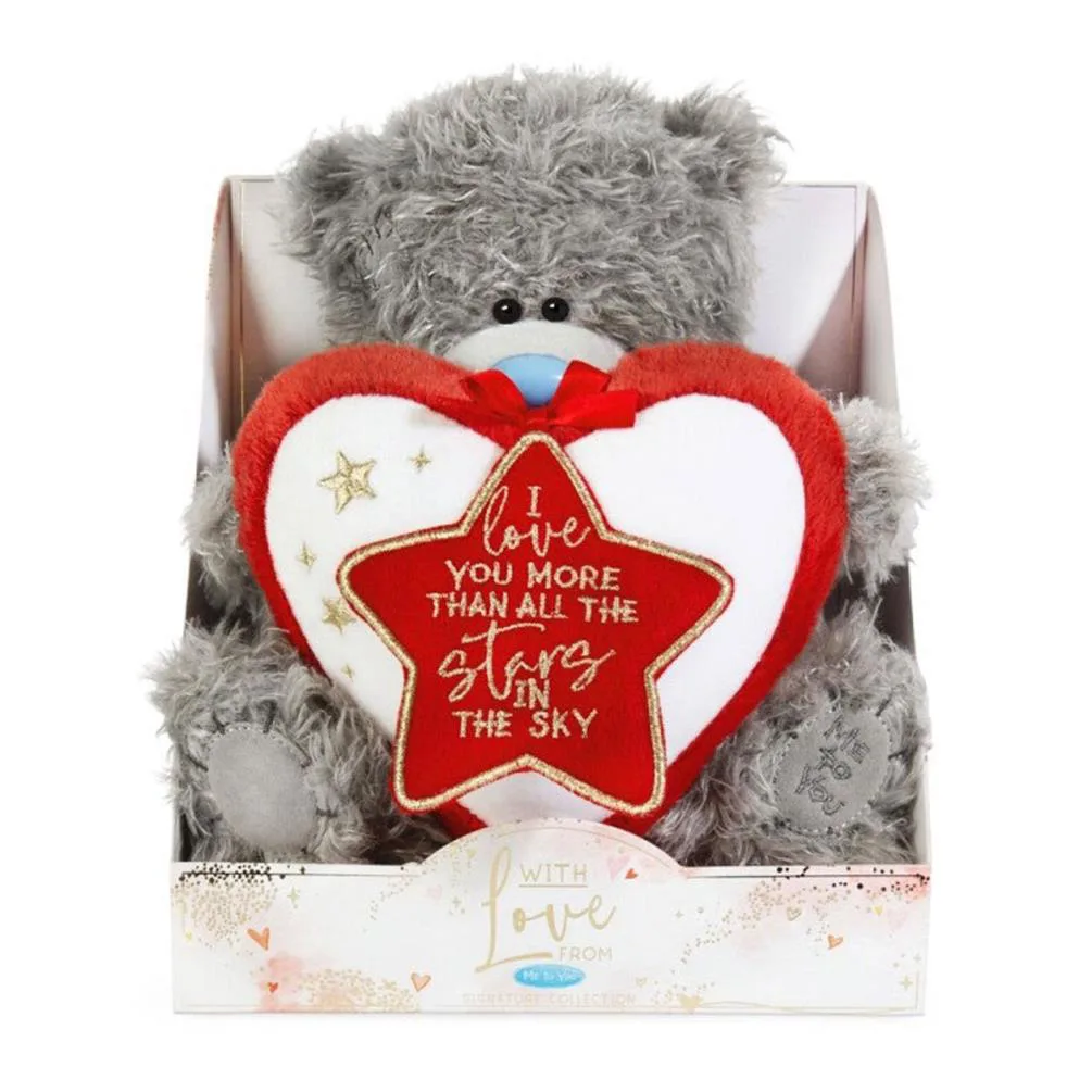 9" Padded Heart & Tag Love Verse Me to You Bear
