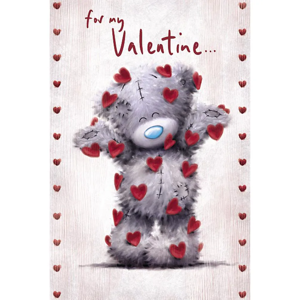 Falling Hearts Me to You Bear Valentine