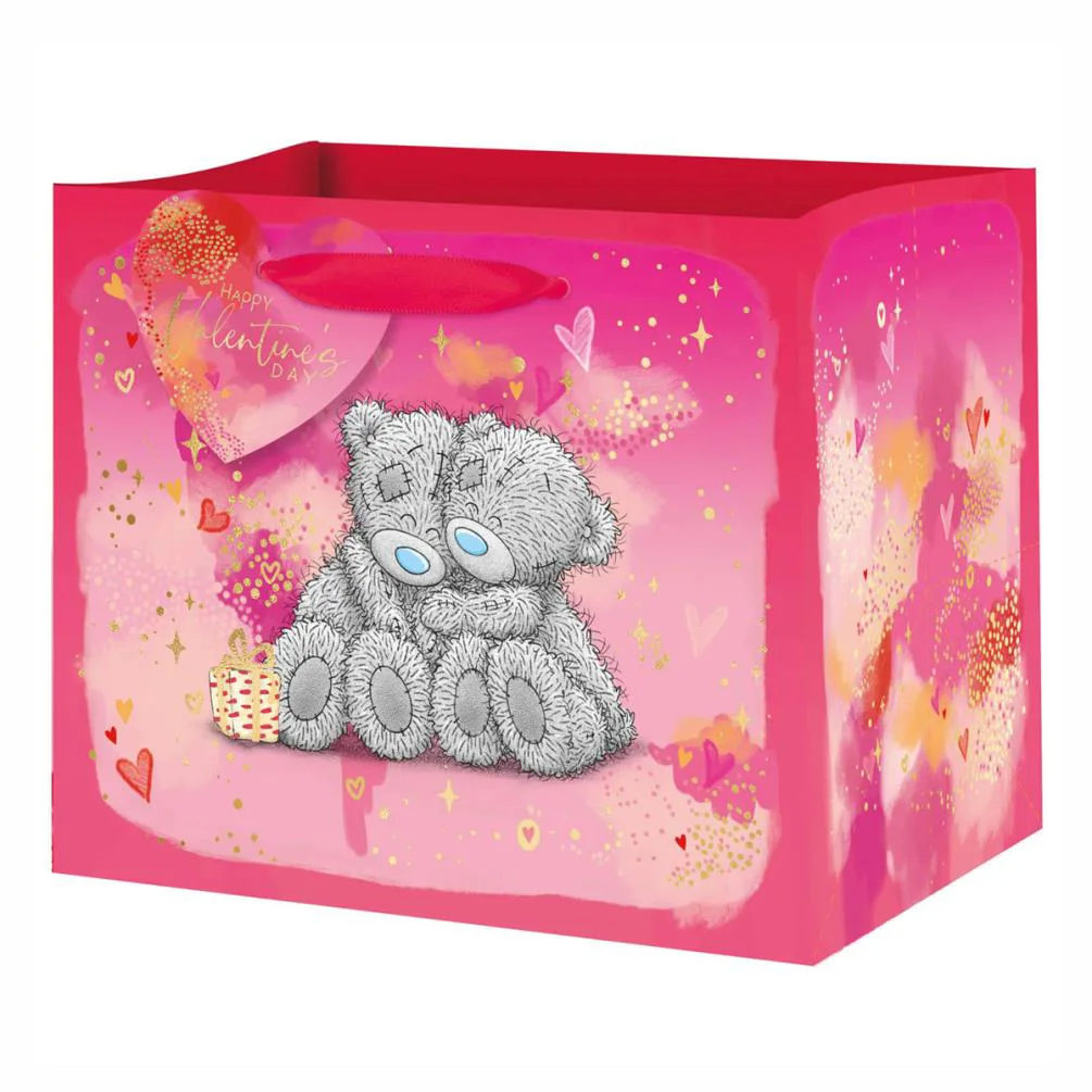 Happy Valentine's Day Medium Me to You Bear Gift Bag