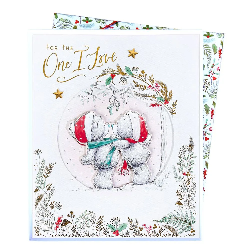 One I Love Me to You Bear Boxed Christmas Card