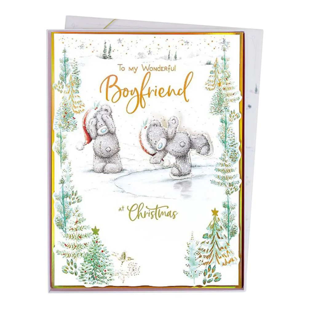 Wonderful Boyfriend Me to You Bear Luxury Boxed Christmas Card